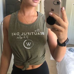 Whitney Simmons athletic top